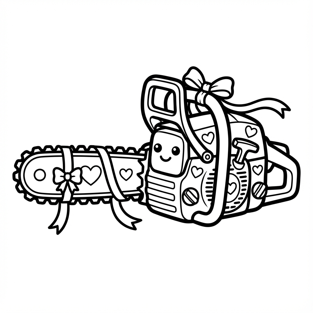 Cute phone with a broken heart and a bandaid, a perfect thick line coloring pages choice for toddler preschool simple coloring.